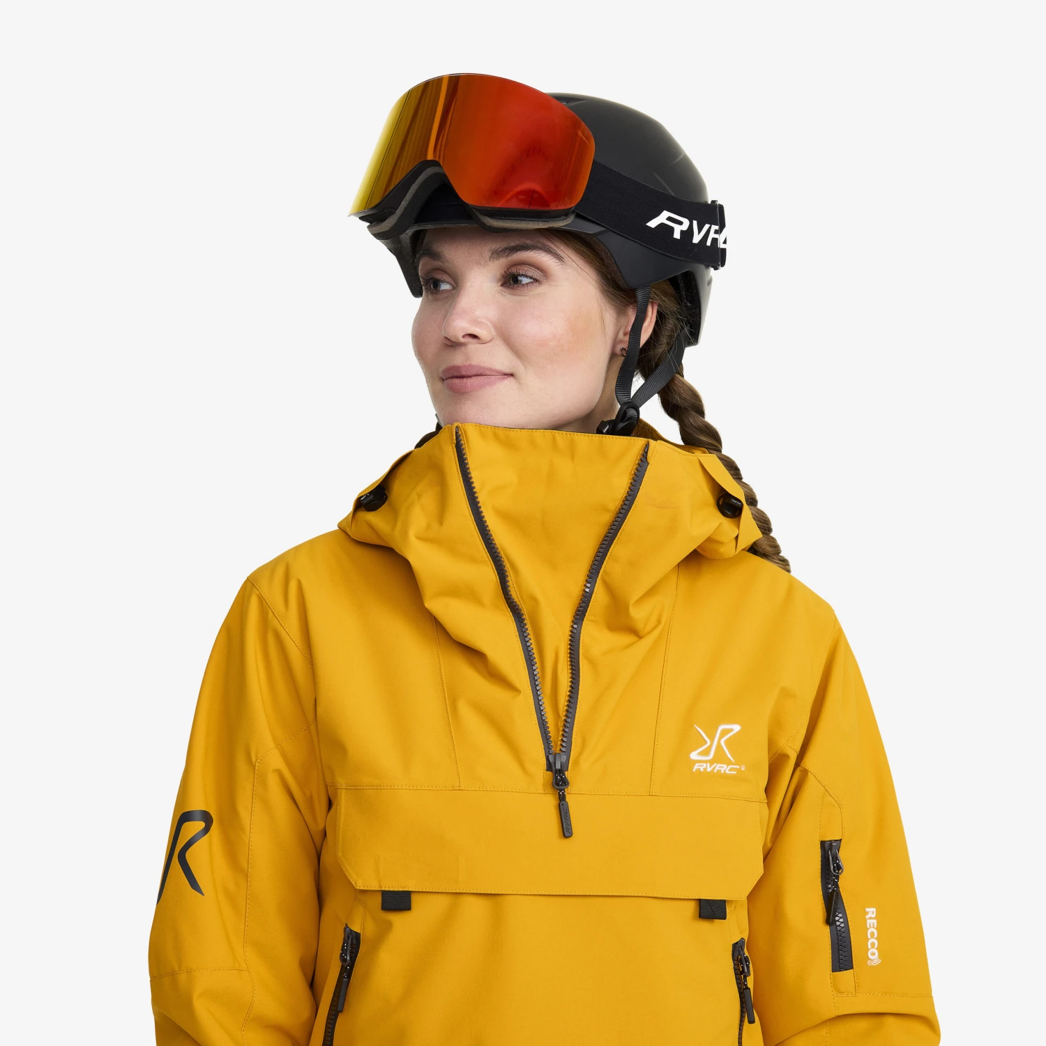Halo 2L Insulated Ski Anorak Women Golden Yellow 6 Halo 2L Insulated Ski Anorak Women Golden Yellow - Image 4