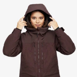 Outdoor Parka Women Dark Vintage Rose -KIN Clothing Style Shop a4528607 2b7e 4fa5 8bcc 5d133bdfd3c5