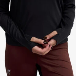 Prep Half-zip Top Women Black -KIN Clothing Style Shop a8870451 4f73 4949 bc15 893c4f6fc378