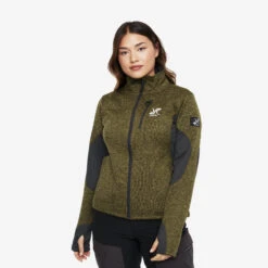 Fusion Fleece Women Burnt Olive