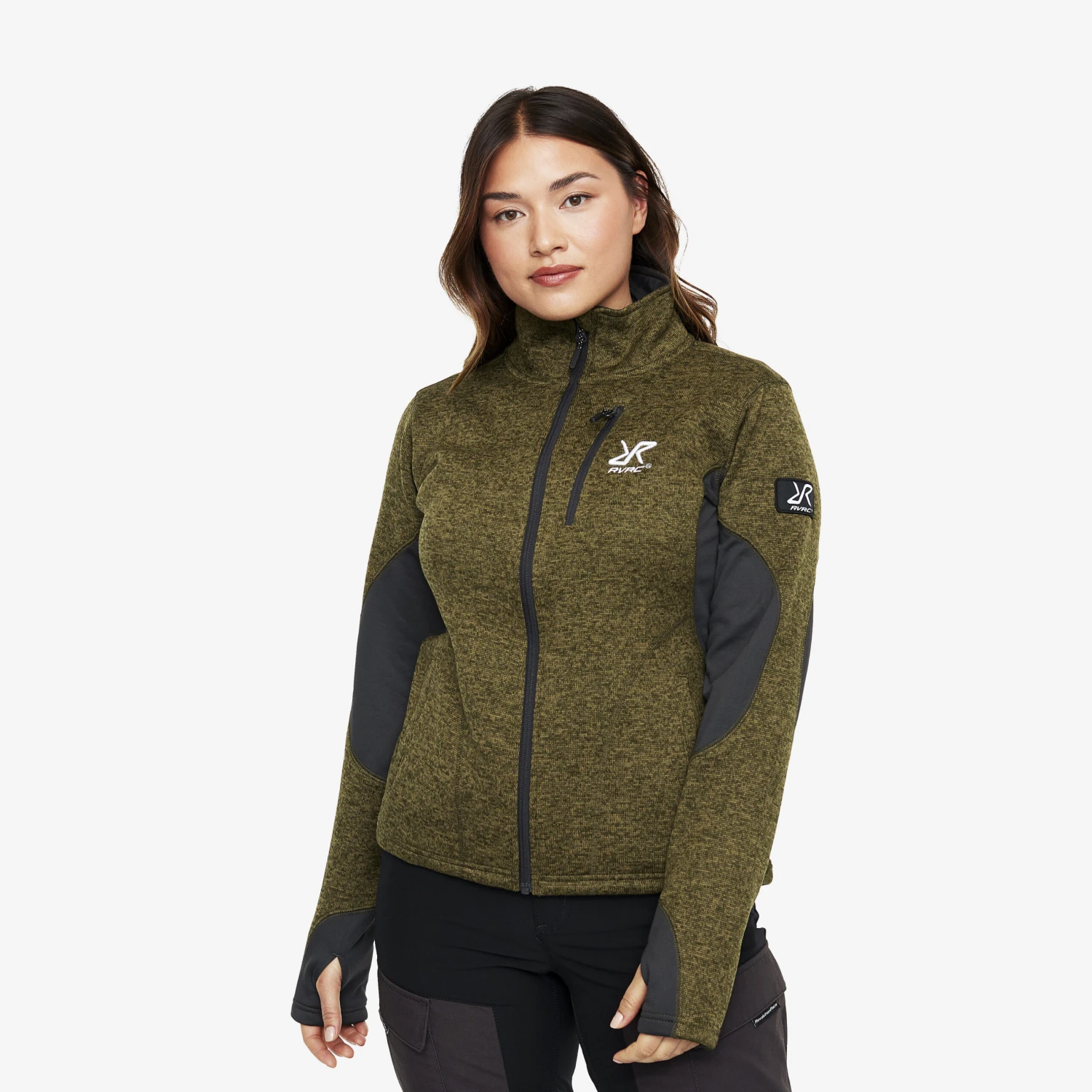 Fusion Fleece Women Burnt Olive 3 Fusion Fleece Women Burnt Olive