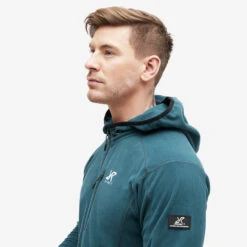 Trekker Hoodie Men Teal -KIN Clothing Style Shop ac40fa1a 17e2 4f61 8ab1 7cd8ce5d5050