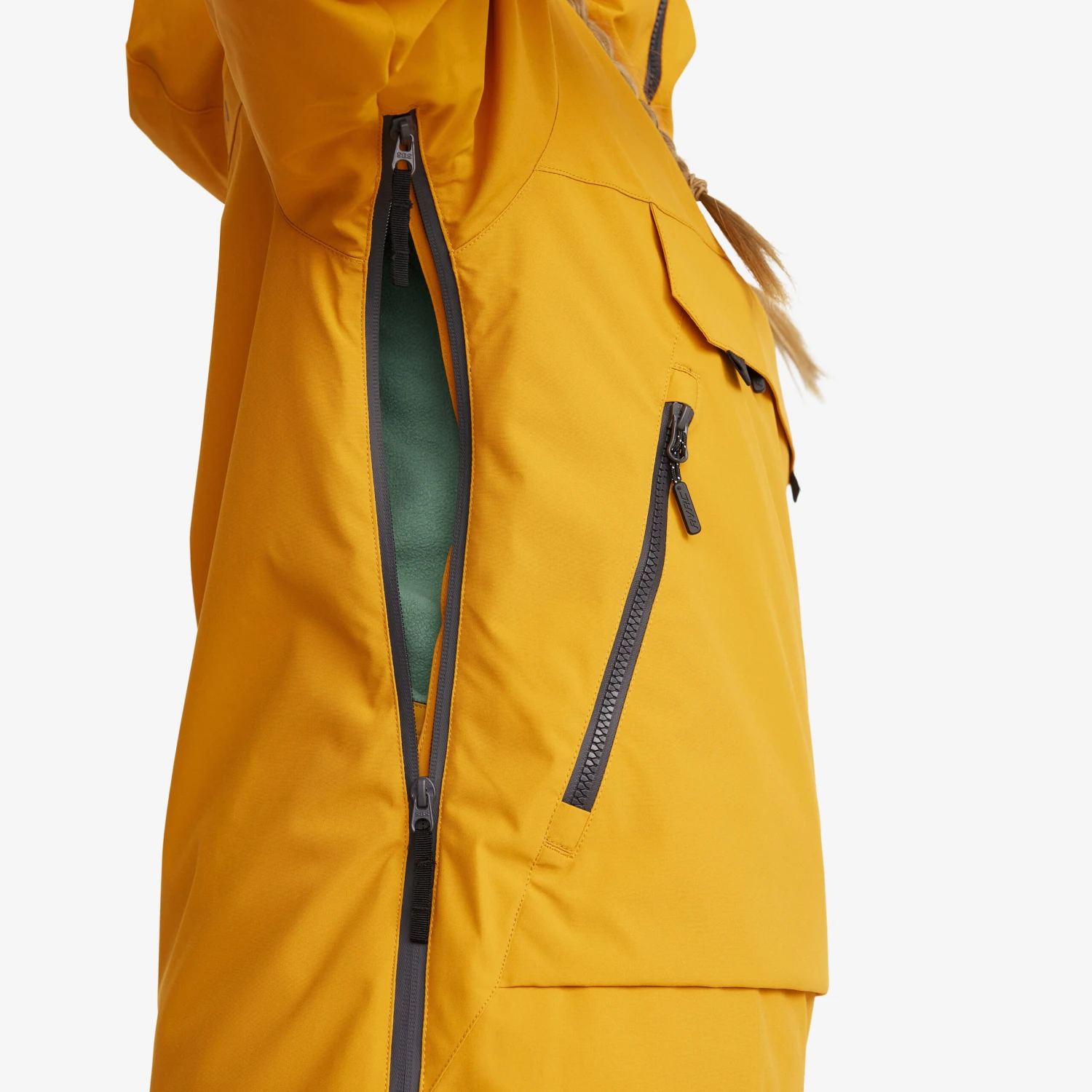 Halo 2L Insulated Ski Anorak Women Golden Yellow 9 Halo 2L Insulated Ski Anorak Women Golden Yellow - Image 7