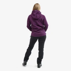 Hybrid Jacket 2.0 Women Dark Purple Rain -KIN Clothing Style Shop b25600eb 3e21 4ad5 bbd9 298a942b60d4