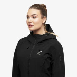 Reckon Softshell Jacket Women Black -KIN Clothing Style Shop b317ab23 eaa8 473e 9635 fa4fc48649ae