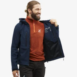 Trail Jacket Men Thunder Blue -KIN Clothing Style Shop b7518386 53aa 4bbc af46 7f79c409070f