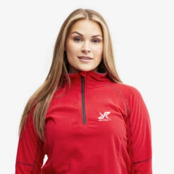 Trekker Fleece Women Red -KIN Clothing Style Shop b7b85724 5e98 4cfc 9930 d3fd47612d01