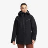 Cyclone Long 3L Jacket Women Black -KIN Clothing Style Shop ba1f4af0 3b97 4e01 83a5 b34579ae340b