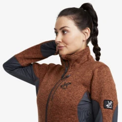 Fusion Fleece Women Copper Brown -KIN Clothing Style Shop bab37a4f 31f2 4c84 950b 6fd9f7af61a1