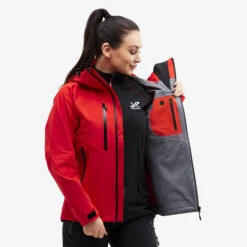 Cyclone Rescue Jacket 2.0 Women Flame Scarlet -KIN Clothing Style Shop c070ccb4 5ed3 442c b025 4108cd0e6af2