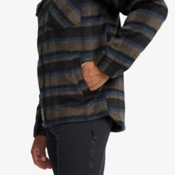 Lumber Jacket Men Mud/Black -KIN Clothing Style Shop c11cc7cc f61e 4c08 aa0b 1e0a4ab0ae01