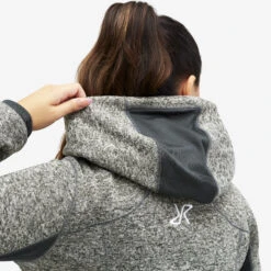 Fusion Hoodie Women Anthracite -KIN Clothing Style Shop c34eef1e 2062 42b8 a05d 12fae81a97a3