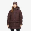 Outdoor Parka Women Dark Vintage Rose -KIN Clothing Style Shop c4420640 9a34 488f b33f a2edf20968a1