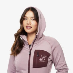 Illusion Hoodie Women Dusty Mauve -KIN Clothing Style Shop d0a582ce 12b3 427e 9e0e 900cadf3b652