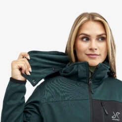 Hybrid Jacket 2.0 Women Deep Teal -KIN Clothing Style Shop d293cd92 1fbb 48b6 ba75 7af34ac6c481