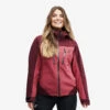 Silence Proshell Jacket Women Earth Red -KIN Clothing Style Shop d6911502 4297 43bf be31 e5db0ea97025