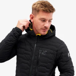 Flex Down Jacket Men Black -KIN Clothing Style Shop d6b1c074 1c88 43c5 aabf 683f2ea02a68
