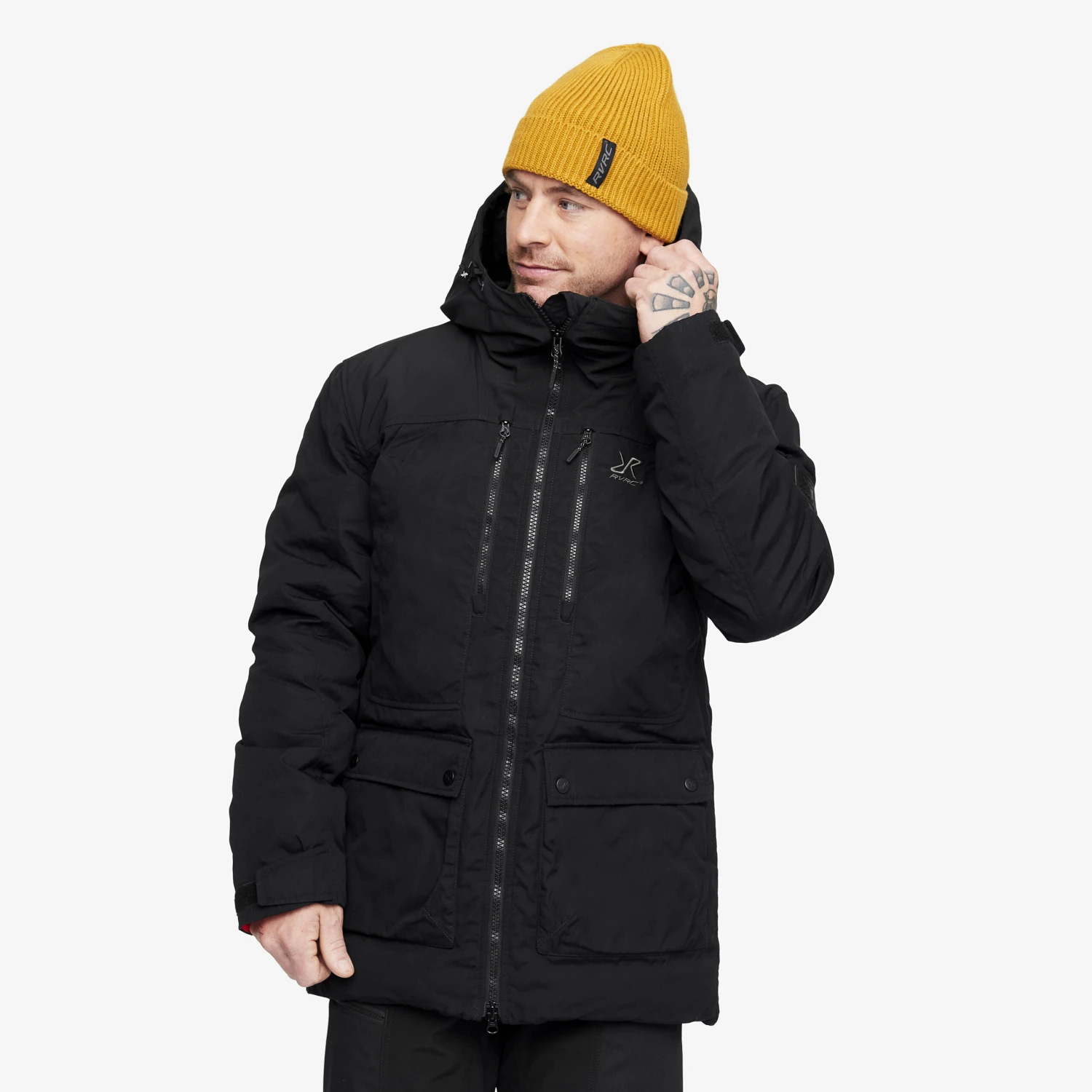 Outdoor Parka Men Black 3 Outdoor Parka Men Black