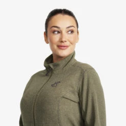 Essential Full-zip Fleece Women Grape Leaf -KIN Clothing Style Shop e0dafd16 f982 483e 84a7 c4e7fca2c9cd