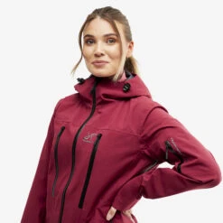 Whisper Jacket Women Tibetian Red -KIN Clothing Style Shop e56ba179 47d5 458b 976f 0b43de0befca