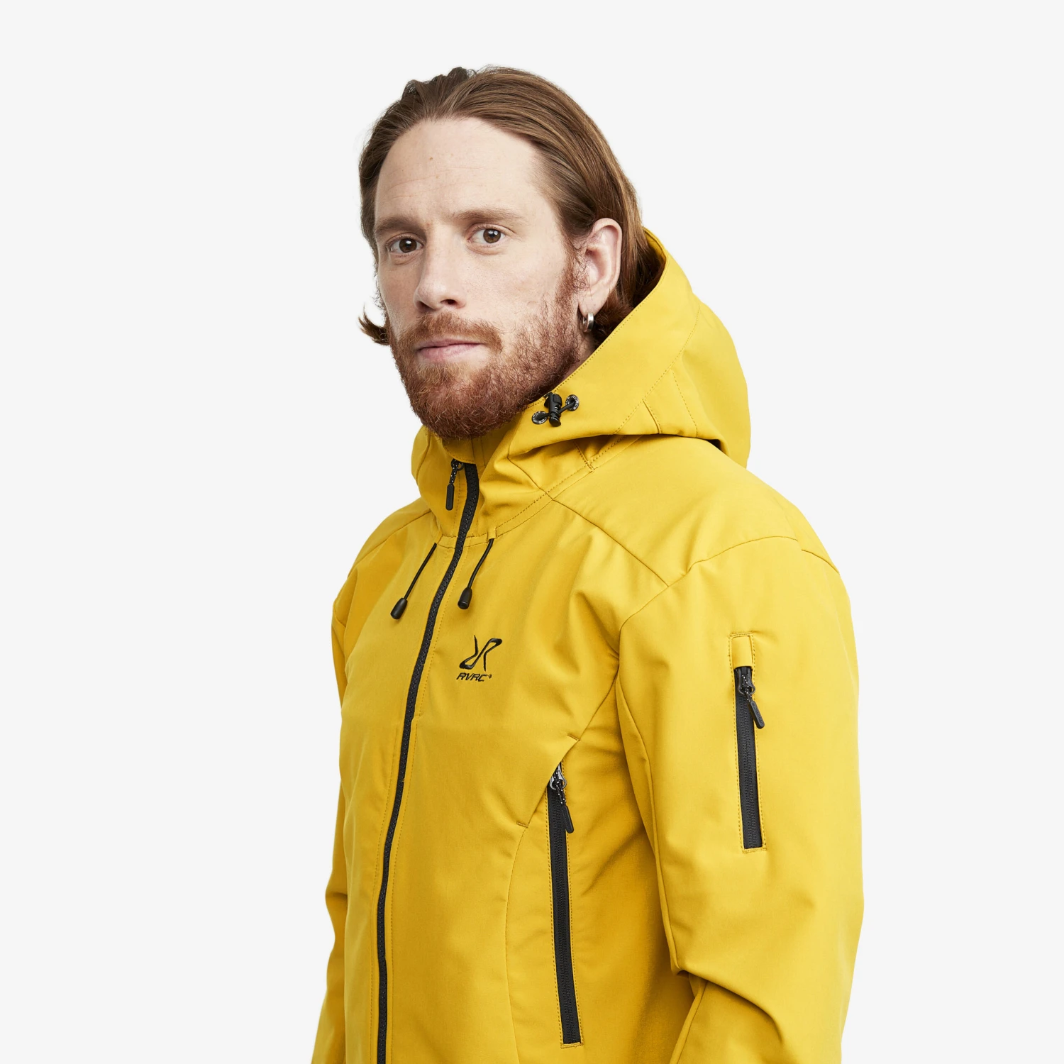 Reckon Softshell Jacket Men Lemon Curry 6 Reckon Softshell Jacket Men Lemon Curry - Image 4