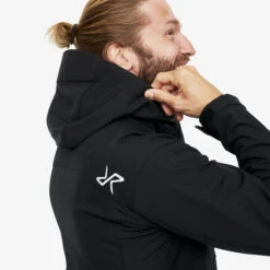 Hiball Jacket Men Black/Radiant Yellow -KIN Clothing Style Shop fe1b74e7 5403 4e80 a759 2c313308c832